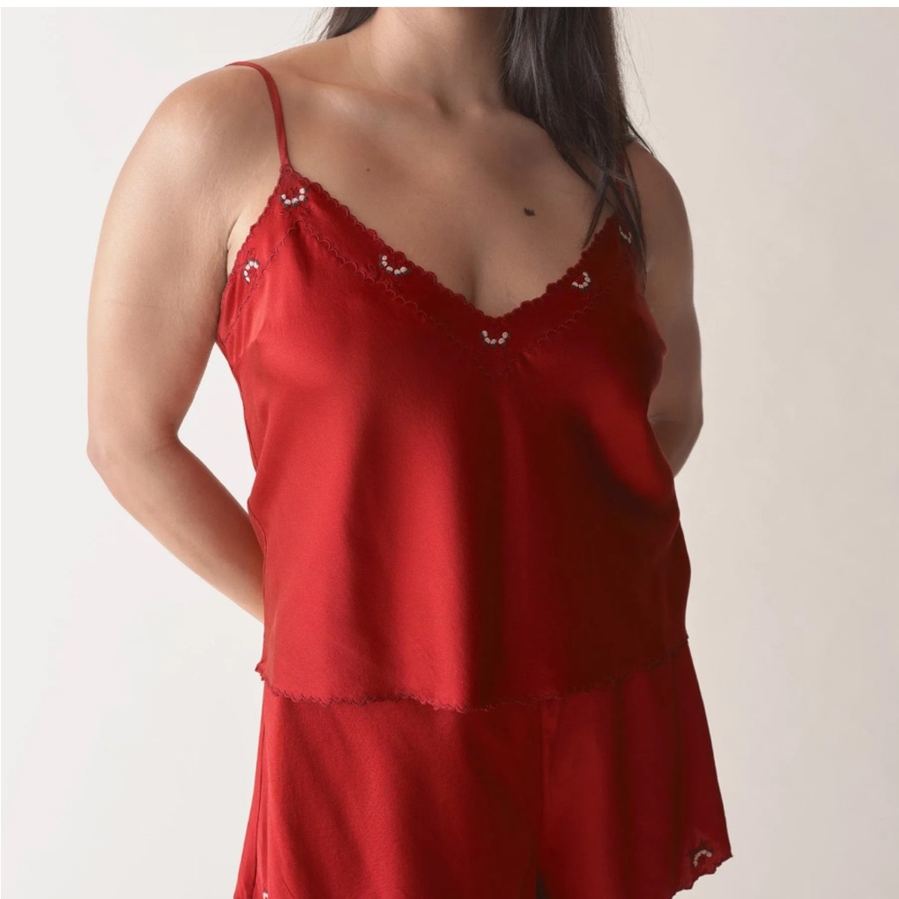 Doen Effie Silk Camisole Top